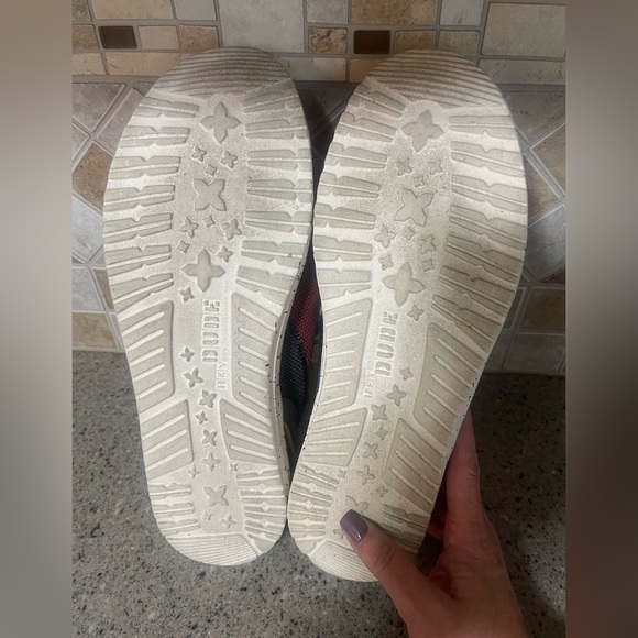 Hey Dude Men’s Wally Hawk Red Slip on Canvas Shoes Size 13 - Picture 8 of 8